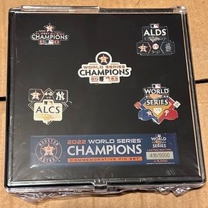 Houston Astros Commemorative PinSet limited edition 416/5000
